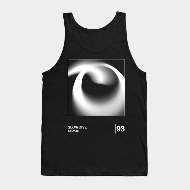 Souvlaki / Minimalist Style Graphic Design Tank Top by saudade